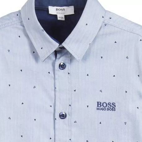 Chemise enfant en coton Bleu clair 3 - vertbaudet enfant 