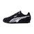 Baskets fille en cuir Noir, argent 1 - vertbaudet enfant 