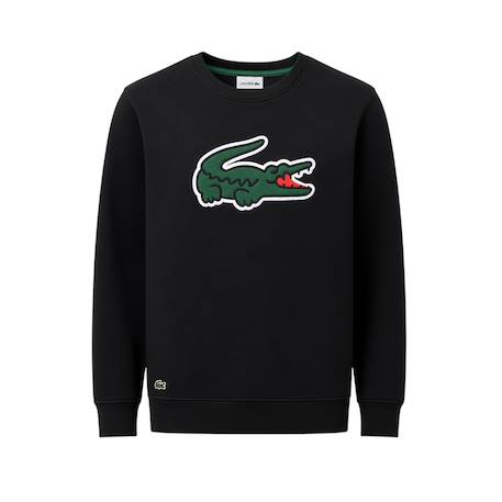 Sweatshirt enfant en coton Gris chiné+Noir foncé 7 - vertbaudet enfant 