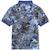 Polo enfant en coton Bleu, gris, noir 2 - vertbaudet enfant 