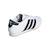 Baskets fille en cuir Blanc, noir, gum 4 - vertbaudet enfant 
