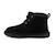 Boots enfant en daim Marron+Noir 7 - vertbaudet enfant 