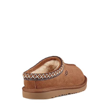 Chaussons mules enfant en daim Marron foncé 6 - vertbaudet enfant 