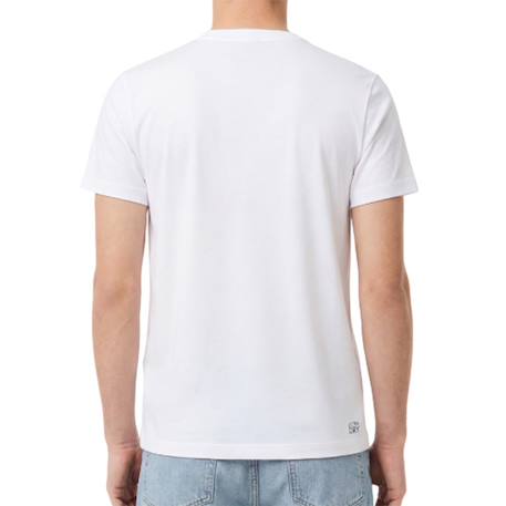 Tee-shirt enfant en coton Blanc, vert+Marine, blanc, vert+Vert, blanc 3 - vertbaudet enfant 