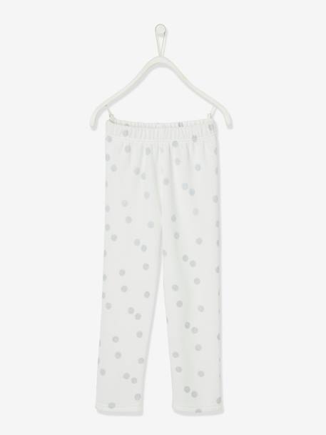 Pyjama fille velours masque de chat gris 2 - vertbaudet enfant 
