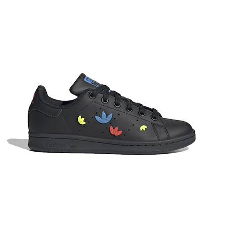 Baskets fille en cuir Noir 3 - vertbaudet enfant 