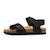 Sandales enfant Beige+Noir 7 - vertbaudet enfant 