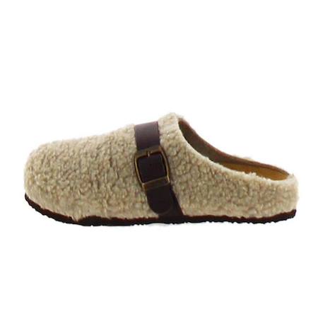 Chaussons enfant Beige+Beige/marron+Marron 1 - vertbaudet enfant 