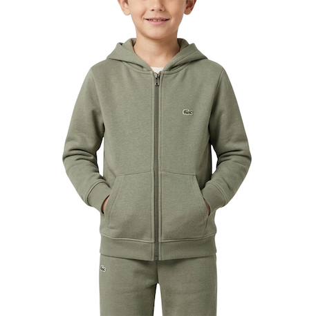 Veste de survêtement enfant en coton Aral, vert+Kaki, vert 8 - vertbaudet enfant 
