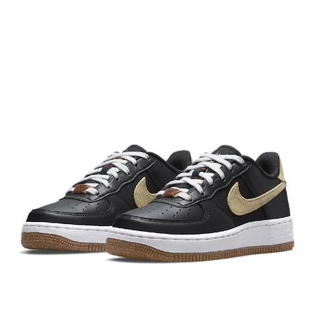 Baskets enfant en cuir Noir 3 - vertbaudet enfant 