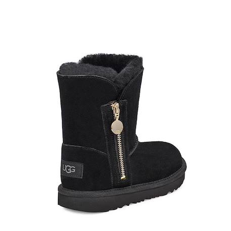 Bottes enfant en cuir Noir 2 - vertbaudet enfant 