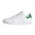 Baskets enfant en cuir Blanc, vert 1 - vertbaudet enfant 