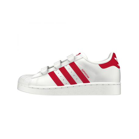 Baskets garçon en cuir Blanc 1 - vertbaudet enfant 