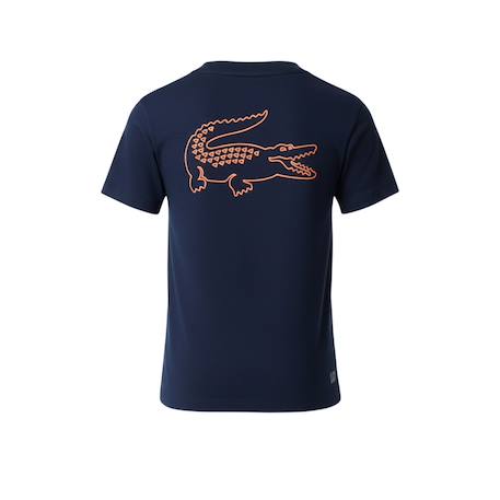 Tee-shirt enfant en coton Marine, orange 2 - vertbaudet enfant 