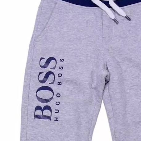 Pantalon de survêtement enfant en coton Gris 3 - vertbaudet enfant 