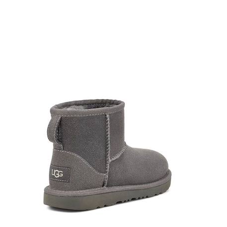 Boots enfant en daim Gris+Noir foncé 4 - vertbaudet enfant 