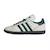 Baskets enfant en cuir Blanc, noir+Blanc, vert, noir 7 - vertbaudet enfant 
