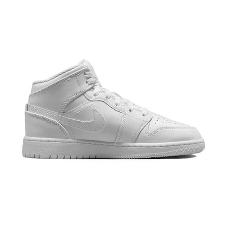 Baskets enfant en cuir Blanc clair. 3 - vertbaudet enfant 