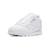 Baskets enfant en cuir Blanc/blanc+Noir/noir 2 - vertbaudet enfant 