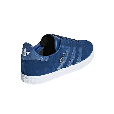 Baskets enfant en daim Bleu, blanc 6 - vertbaudet enfant 