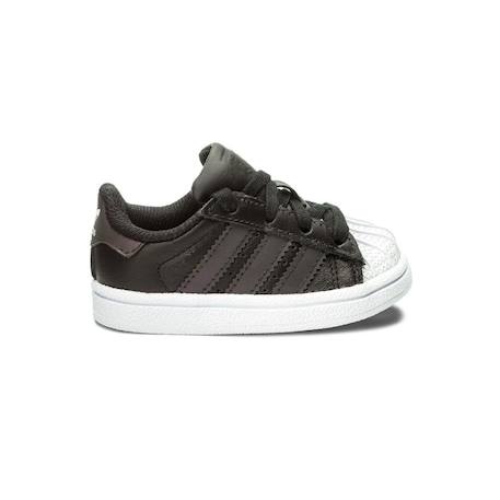 Baskets bébé en cuir Noir 3 - vertbaudet enfant 
