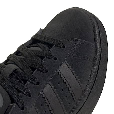 Baskets enfant en cuir Noir/gris 6 - vertbaudet enfant 