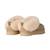 Slippers enfant en daim Chestnut+Mustard seed 12 - vertbaudet enfant 