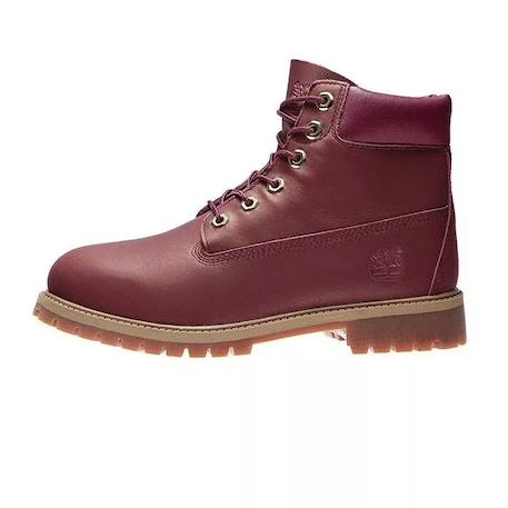 Boots garçon en cuir Violet 1 - vertbaudet enfant 