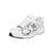 Baskets enfant Blanc, gris, marine+Blanc, rose, gris+Gris clair, blanc+Noir, argent 3 - vertbaudet enfant 