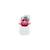 Baskets fille en cuir Blanc 5 - vertbaudet enfant 
