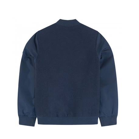 Blouson enfant en laine Bleu marine 2 - vertbaudet enfant 