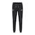 Pantalon de survêtement fille Noir, rose 1 - vertbaudet enfant 