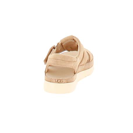 Sandales enfant en cuir Beige clair+Rose clair 3 - vertbaudet enfant 