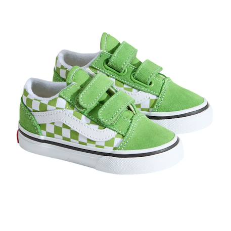 Baskets enfant Vert, blanc 2 - vertbaudet enfant 