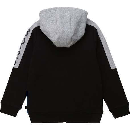Sweat enfant en coton Bleu marine, rouge, gris+Noir, gris, bleu 5 - vertbaudet enfant 