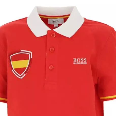 Polo enfant en coton Bleu+Rouge 6 - vertbaudet enfant 