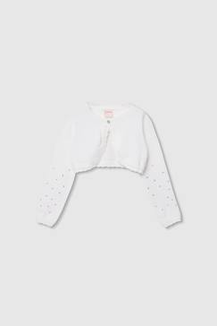 -Gilet fille à manches longues