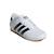 Baskets fille en cuir Blanc, noir, gum 2 - vertbaudet enfant 
