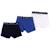 Boxer enfant en coton Bleu et blanc 2 - vertbaudet enfant 