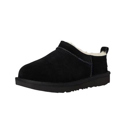 Chaussons mules enfant en daim Chesnut+Noir+Sand 8 - vertbaudet enfant 