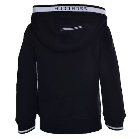 Sweat enfant en coton Noir, blanc 2 - vertbaudet enfant 