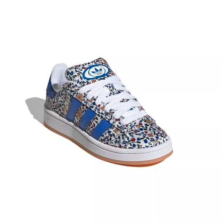 Baskets enfant Blanc et bleu ciel 3 - vertbaudet enfant 