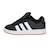 Baskets enfant en daim Noir, blanc 1 - vertbaudet enfant 