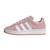 Baskets fille en cuir Rose, blanc 1 - vertbaudet enfant 