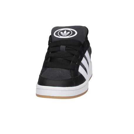 Baskets enfant en daim Noir, blanc 5 - vertbaudet enfant 