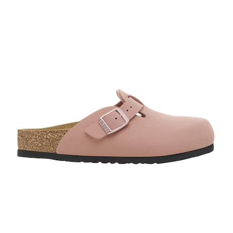 Sandales enfant en cuir Rose clair 2 - vertbaudet enfant 