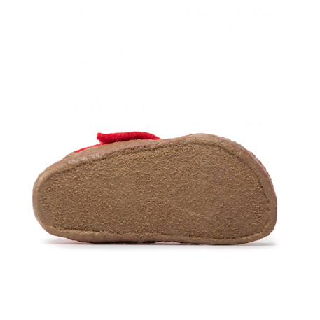 Chaussons enfant Gris clair+Rouge vif 11 - vertbaudet enfant 