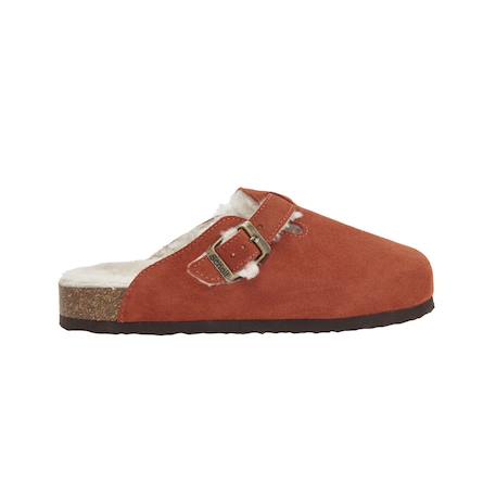 Chaussons enfant en daim Marron 2 - vertbaudet enfant 