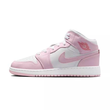 Baskets enfant en cuir Noir et bleu+Rose/blanc 7 - vertbaudet enfant 