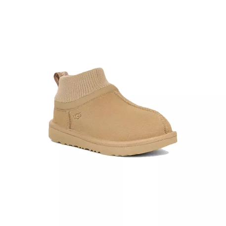 Bottes enfant en daim Beige clair. 2 - vertbaudet enfant 